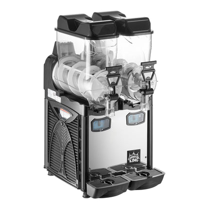 Máy làm đá xay / slushy 2 bồn Carnival King 2,6 gallon - 120V