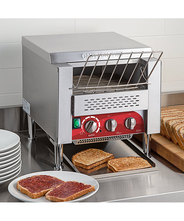 Máy nướng băng chuyền Avantco T3300B rộng 25 cm khe 8 cm - 208V, 3300W, 800 lát/giờ
