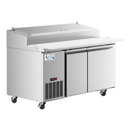 Bàn sơ chế pizza có ngăn lạnh Avantco SSPPT-260 152 cm 2 cửa