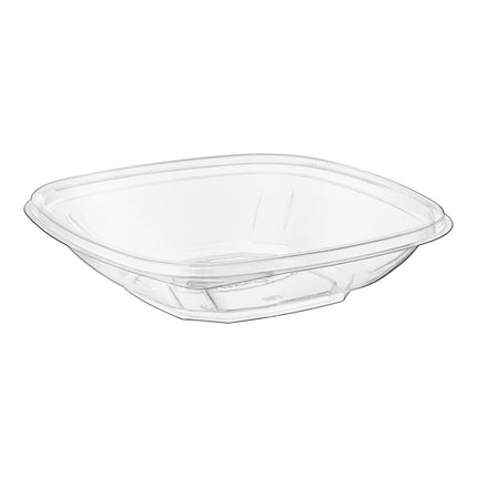 Tô phục vụ / tiệc nhựa PET vuông trong Visions 8 oz (237 ml) - Thùng 500 cái