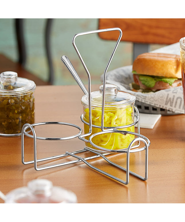 Khay đựng đồ quầy bar Choice 3-Compartment dây Condiment Holder
