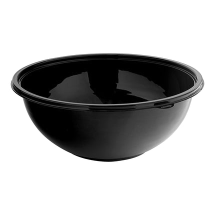 Tô phục vụ tiệc nhựa PET tròn đen Visions 9,5 lít - Thùng 25 cái