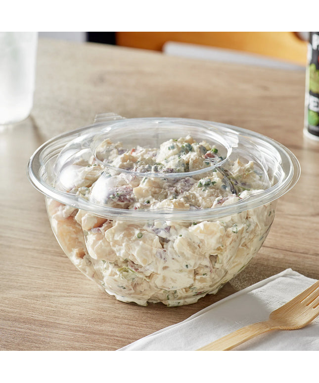 Choice Tô Salad Nhựa Trong Suốt Kèm Nắp 32 oz - 150/Thùng