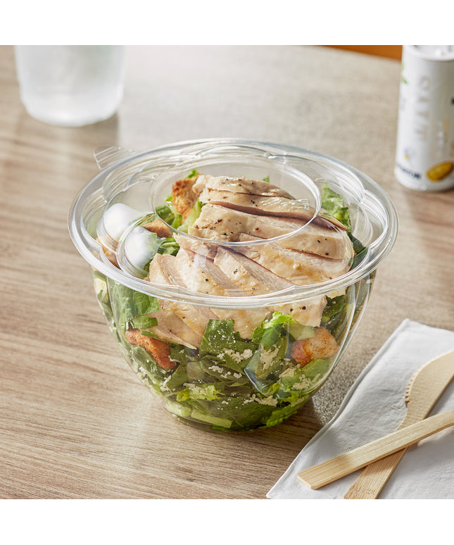 Choice Tô Salad Nhựa Trong Suốt Kèm Nắp 48 oz 150/Thùng