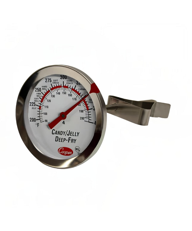 Nhiệt Kế Kẹo Chiên Ngập Dầu Thạch Cooper 322-01-1 Cán 15.2cm 200-400°F