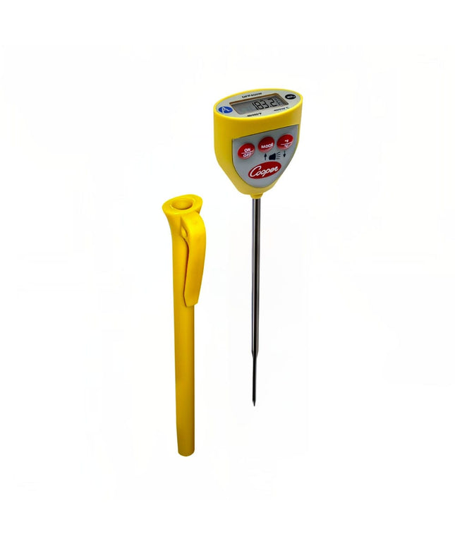 Nhiệt Kế Kiểm Tra Kiểu Mặt Số Cooper DFP450W-0-8 Thân 4 3/10.2 cm, -40 Đến 450 Độ F