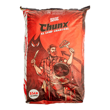 Than gỗ cứng nguyên khối 100% tự nhiên Jealous Devil Chunx - 16 kg
