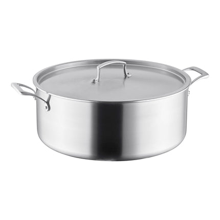 Nồi nấu súp thép không gỉ ba lớp Vigor SS3 Series 15,1 lít, kèm nắp