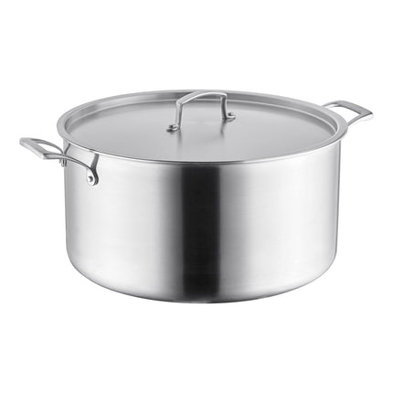 Nồi nấu súp thép không gỉ ba lớp Vigor SS3 Series 18,9 lít, kèm nắp