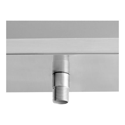 Vòi rửa ly Regency 40,6 cm x 15,2 cm x 35,6 cm inox 5 Faucet lớp Mount Drip Tray Rinser