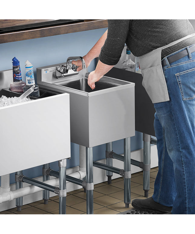 Bồn đổ nước quầy bar Steelton 38 x 48 cm