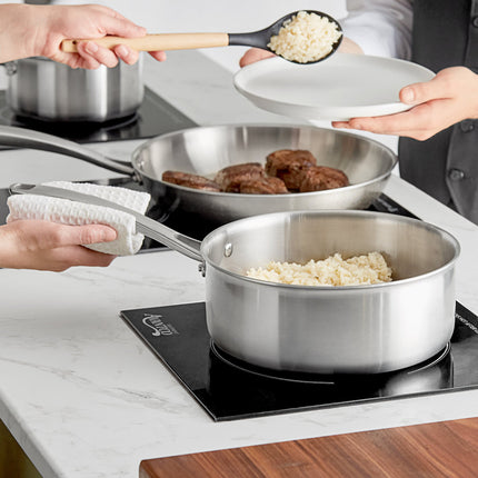 Nồi nấu sốt inox ba lớp Vigor SS3 Series 4,3 lít kèm nắp