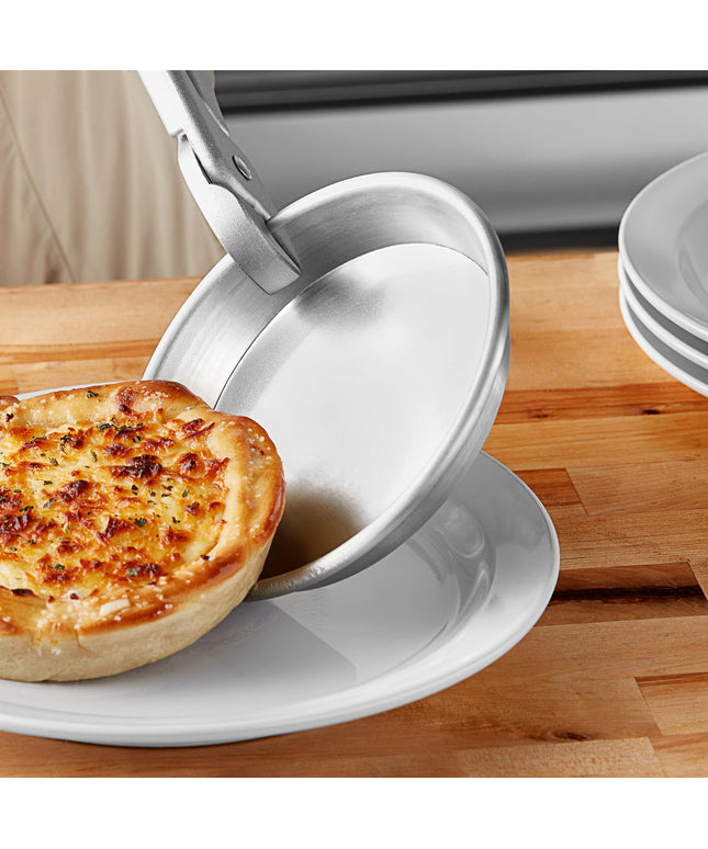 Khay pizza đế sâu nhôm xếp lồng Choice 18 x 2,5 cm thành vát