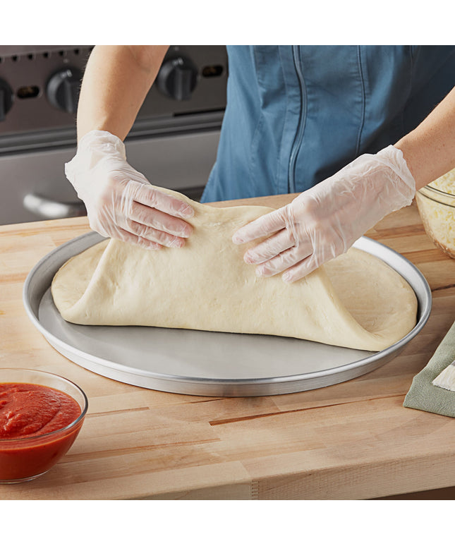 Khay pizza đế sâu nhôm thành côn / xếp lồng Choice 41 x 2,5 cm
