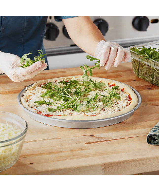 Khay nướng pizza đế sâu nhôm Choice 30 x 2,5 cm dạng côn xếp chồng