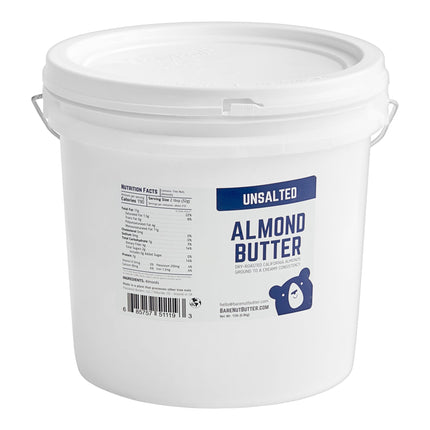 Bơ hạnh nhân không muối Bare Nut Butter 6,8 kg