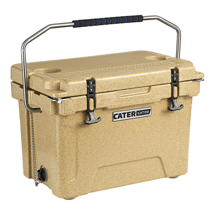 Thùng đá ngoài trời quay khuôn CaterGator CG20SPB be 20 Qt (18,9 lít)
