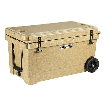 Thùng giữ lạnh di động rotomolded ngoài trời CaterGator CG65SPBW màu be 61,5 lít