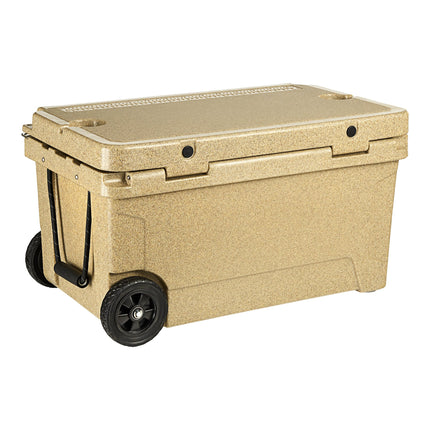 Thùng giữ lạnh di động rotomolded ngoài trời CaterGator CG65SPBW màu be 61,5 lít