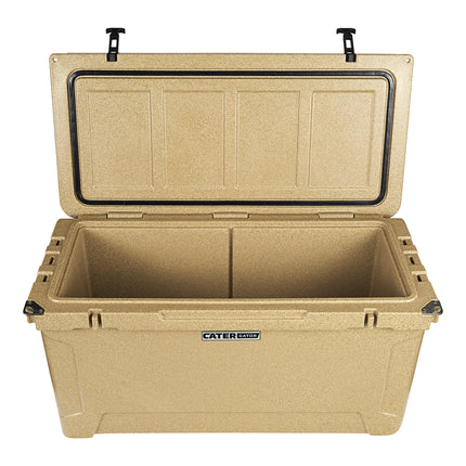 Thùng giữ lạnh ngoài trời CaterGator CG100SPB quay ép 104 lít màu be
