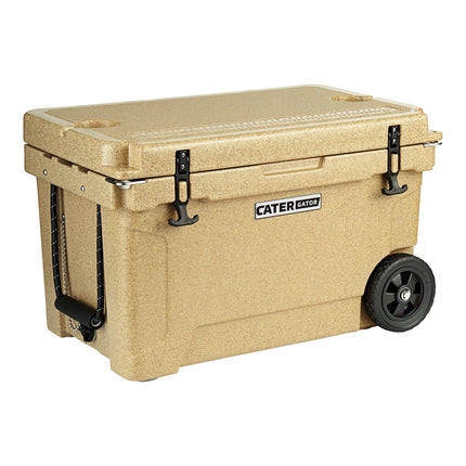 Thùng đá di động đúc quay CaterGator CG45SPBW màu be 43 lít