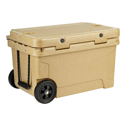 Thùng đá di động đúc quay CaterGator CG45SPBW màu be 43 lít