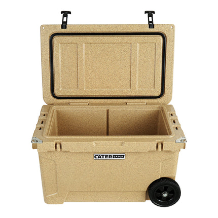 Thùng đá di động đúc quay CaterGator CG45SPBW màu be 43 lít