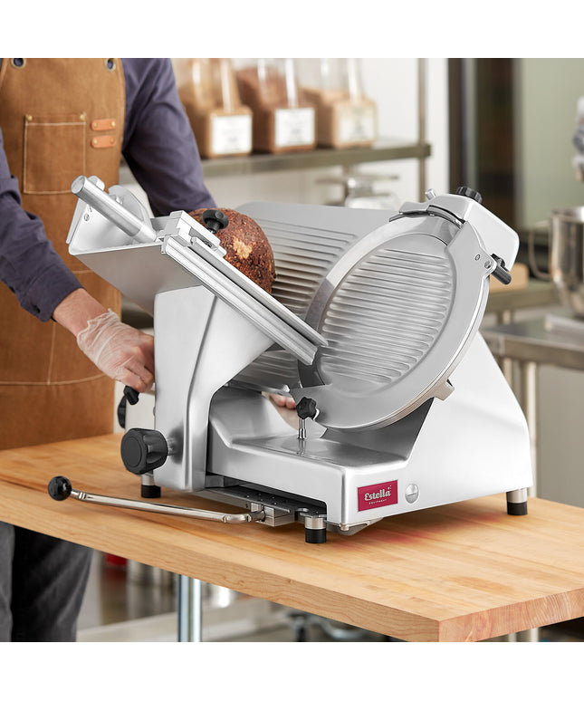 Máy thái thịt thủ công Estella SLM13 lưỡi 33 cm - 0,50 mã lực
