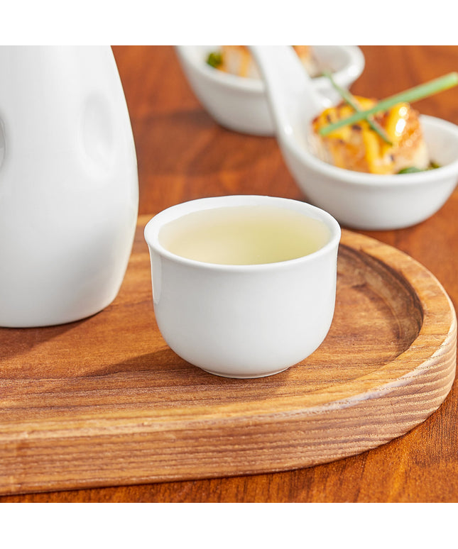 Chén sake sứ trắng sáng Acopa 59 ml - Thùng 48 cái
