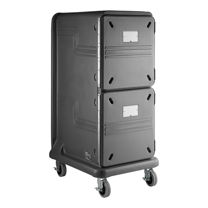 Xe giữ nhiệt vận chuyển khay thực phẩm cao 2 khoang (1 nóng chủ động / 1 thụ động) Cambro Pro Cart Ultra PCU2000HP615 mà