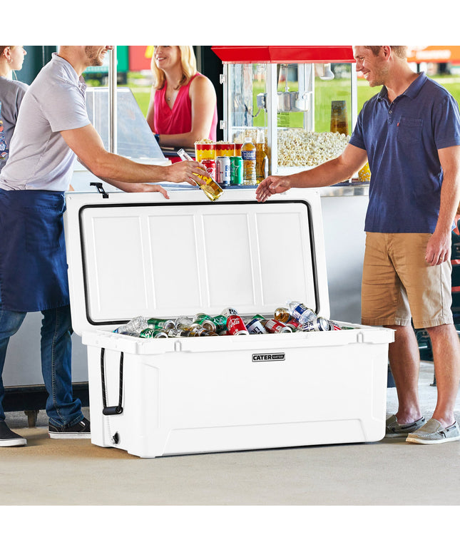 Thùng giữ lạnh rotomold CaterGator CG170WH trắng 160,9 lít