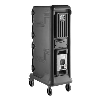 Xe giữ nhiệt vận chuyển khay thực phẩm cao 2 khoang (1 lạnh chủ động / 1 thụ động) Cambro Pro Cart Ultra PCU1000CP615 mà