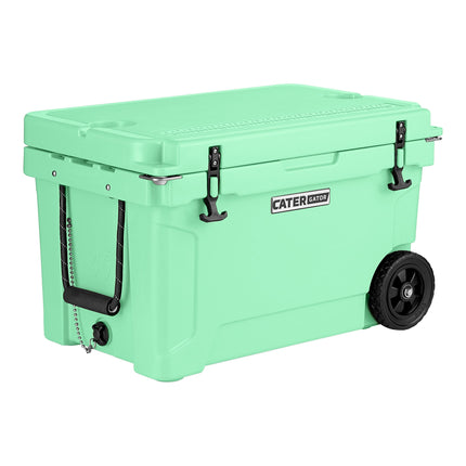 Thùng đá giữ lạnh ngoài trời di động CaterGator CG45SFW 43 lít màu xanh bọt biển