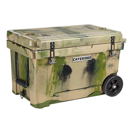 Thùng đá giữ lạnh ngoài trời rotomold di động họa tiết ngụy trang CaterGator CG45CAMOW 43 lít