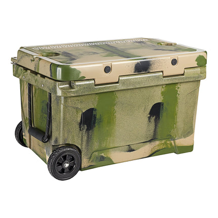 Thùng đá giữ lạnh ngoài trời rotomold di động họa tiết ngụy trang CaterGator CG45CAMOW 43 lít