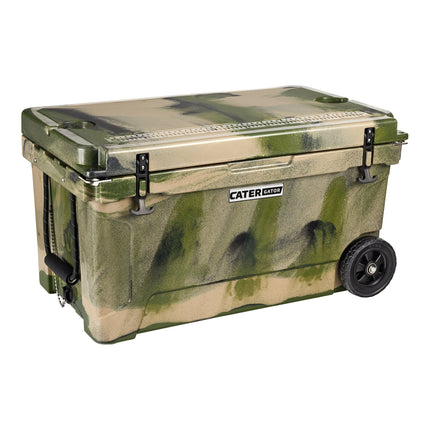 Thùng giữ lạnh ngoài trời CaterGator CG65CAMOW Camouflage 61,5 lít di động đúc quay / thùng đá