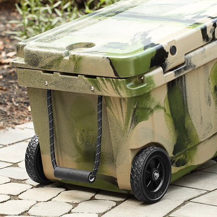 Thùng giữ lạnh ngoài trời CaterGator CG65CAMOW Camouflage 61,5 lít di động đúc quay / thùng đá