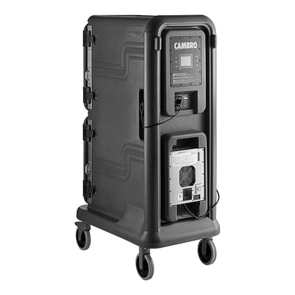 Xe giữ nhiệt vận chuyển khay thực phẩm cao 2 khoang (1 nóng chủ động / 1 lạnh chủ động) Cambro Pro Cart Ultra PCU800HC61