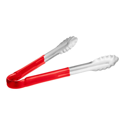Kẹp gắp răng cưa thép không gỉ tay cầm phủ nhựa màu đỏ Choice 30 cm