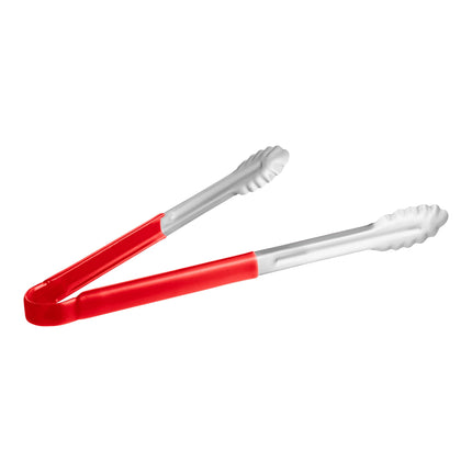 Kẹp gắp răng cưa thép không gỉ tay cầm phủ nhựa màu đỏ Choice 41 cm