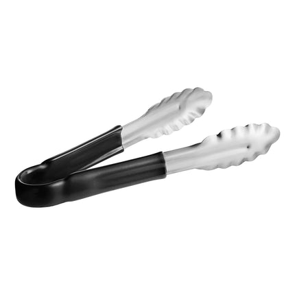 Kẹp gắp thép không gỉ đầu vỏ sò tay cầm phủ đen Choice 24 cm