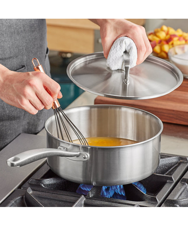 Nồi nấu sốt inox ba lớp Vigor SS3 Series 4,3 lít kèm nắp