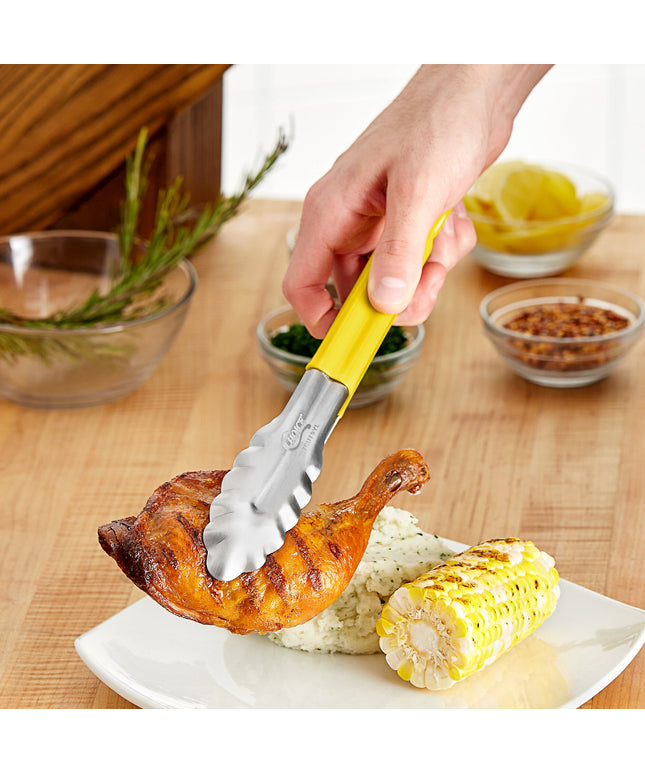 Kẹp gắp Choice 24,1 cm vàng tay cầm bọc thép không gỉ răng cưa