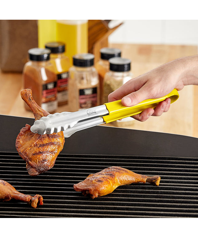 Kẹp gắp thép không gỉ răng cưa tay cầm bọc vàng Choice 30 cm