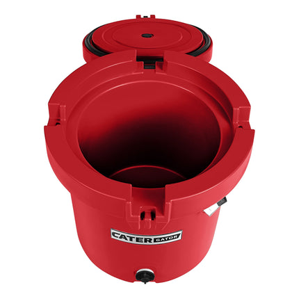 Thùng đá/thùng lạnh ngoài trời tròn đúc quay màu đỏ CaterGator CCG20RED 18,9 lít