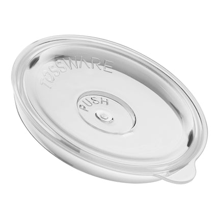 Nắp nhỏ có khe cắm ống hút Tossware 4,3 cm cho ly POP - Thùng 252 cái