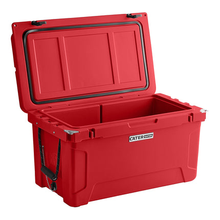 Thùng đá giữ lạnh ngoài trời quay khuôn CaterGator CG65RED đỏ 65 lít