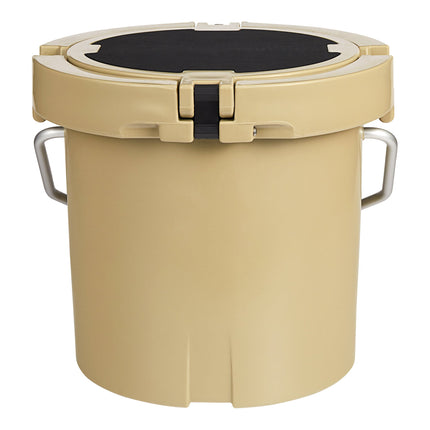 Thùng giữ lạnh rotomolded tròn ngoài trời CaterGator CCG20B màu be 18,9 lít