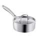 Nồi nấu sốt / hâm bơ inox ba lớp Vigor SS3 Series 1,4 lít kèm nắp