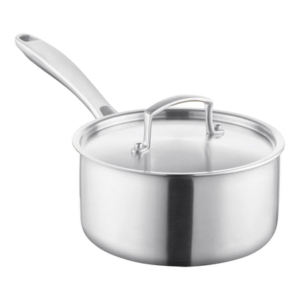 Nồi nấu sốt thép không gỉ ba lớp Vigor SS3 Series 2,4 lít, kèm nắp